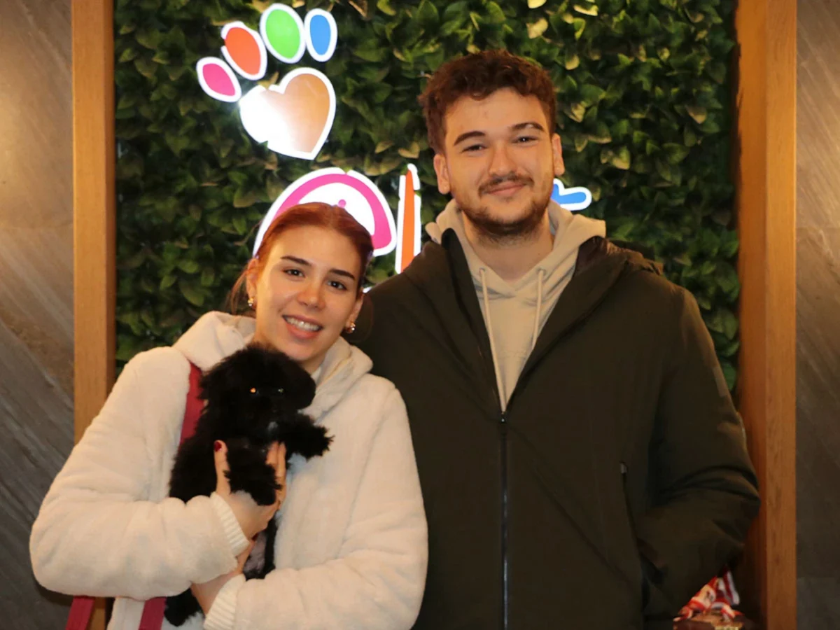 Sevgili Ece Hanım ve ailesi Morkie yavrularına kavuştular