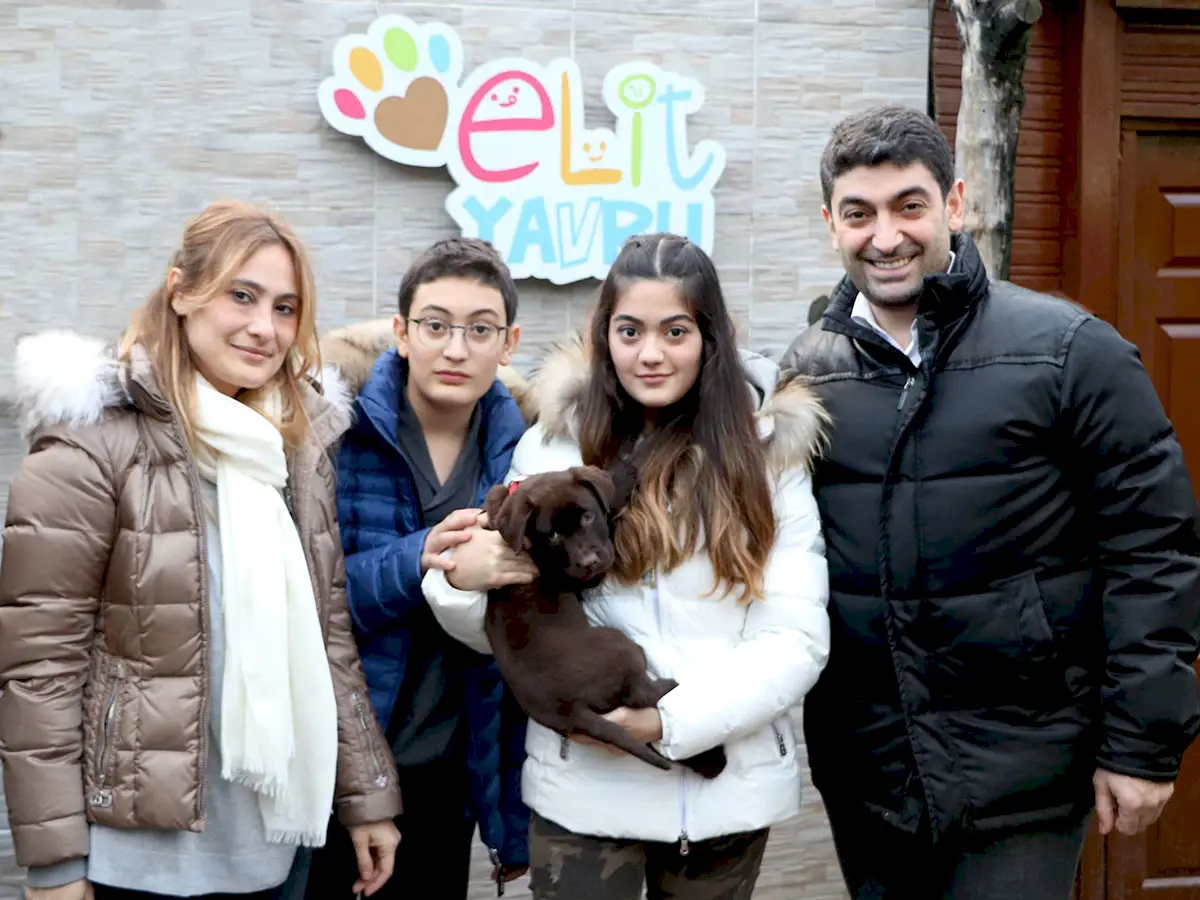 TEOG 1.si Adnan Uğur, Labrador cinsi yavrusuna kavuştu