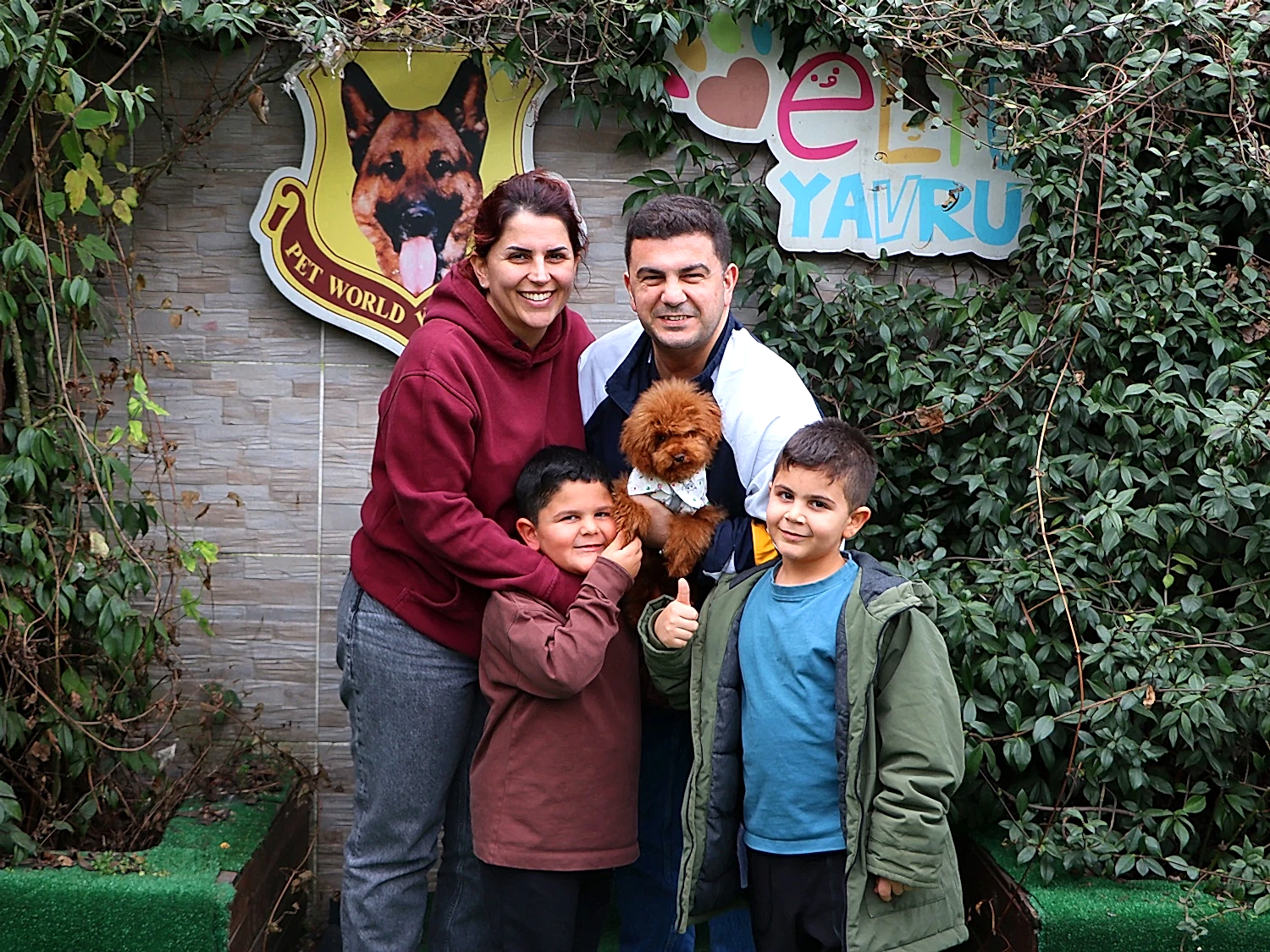 Yanardağ Ailesi Poodle yavrularına kavuştular